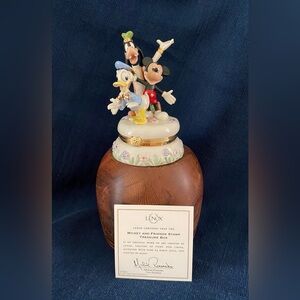 Lenox Mickey and Friends Stamp Treasure Box
